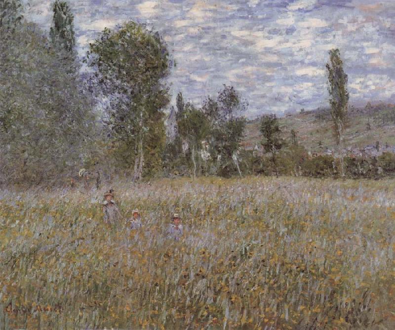 Claude Monet A Meadow France oil painting art